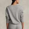 Sweat-shirts ras du cou en polaire gris foncé Ralph Lauren pour femme Sweat-shirts ras du cou en polaire gris foncé Ralph Lauren pour femme