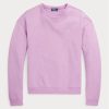 Sweat-shirts ras du cou en polaire violet Ralph Lauren pour femmes