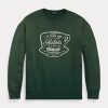 Sweat-shirts ras du cou verts Ralph Lauren Ralph’s Coffee pour femmes Sweat-shirts ras du cou verts Ralph Lauren Ralph’s Coffee pour femmes