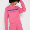 Sweats Polo Ralph Lauren roses pour femmes Sweats Polo Ralph Lauren roses pour femmes
