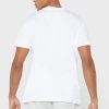 T-shirts blancs à col ras du cou avec logo Ralph Lauren pour hommes