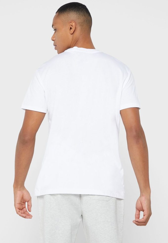 T-shirts blancs à col ras du cou avec logo Ralph Lauren pour hommes