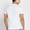 T-shirts blancs à col ras du cou avec logo Ralph Lauren pour hommes