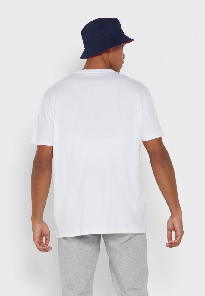T-shirts blancs à col ras du cou avec logo Ralph Lauren pour hommes