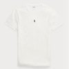 T-shirts blancs à col ras du cou et coupe slim pour homme Ralph Lauren T-shirts blancs à col ras du cou et coupe slim pour homme Ralph Lauren