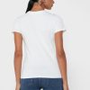 T-shirts blancs à col rond et imprimé graphique Ralph Lauren pour femmes T-shirts blancs à col rond et imprimé graphique Ralph Lauren pour femmes