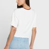 T-shirts blancs à col rond et imprimé graphique Ralph Lauren pour femmes
