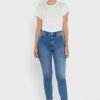 T-shirts blancs à col rond et imprimé graphique Ralph Lauren pour femmes T-shirts blancs à col rond et imprimé graphique Ralph Lauren pour femmes