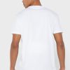 T-shirts blancs à col rond et imprimé graphique Ralph Lauren pour hommes
