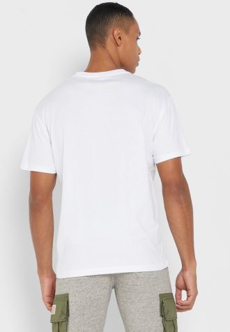 T-shirts blancs à col rond Ralph Lauren Essential pour hommes