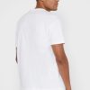 T-shirts blancs à col rond Ralph Lauren Essential pour hommes