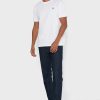 T-shirts blancs à col rond Ralph Lauren Essential pour hommes