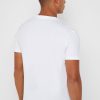 T-shirts blancs en coton Ralph Lauren pour hommes, coupe ajustée et personnalisée T-shirts blancs en coton Ralph Lauren pour hommes, coupe ajustée et personnalisée