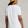 T-shirts blancs en jersey Big Pony coupe classique Ralph Lauren pour homme
