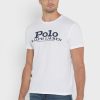 T-shirts blancs Ralph Lauren avec logo poitrine pour homme T-shirts blancs Ralph Lauren avec logo poitrine pour homme