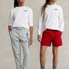 T-shirts blancs Ralph Lauren Classic Fit Polo Sport Jersey pour hommes T-shirts blancs Ralph Lauren Classic Fit Polo Sport Jersey pour hommes