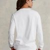 T-shirts blancs Ralph Lauren Classic Fit Polo Sport Jersey pour hommes T-shirts blancs Ralph Lauren Classic Fit Polo Sport Jersey pour hommes