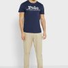 T-shirts bleu marine Ralph Lauren avec logo poitrine pour homme T-shirts bleu marine Ralph Lauren avec logo poitrine pour homme