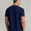 T-shirts bleu marine Ralph Lauren coupe classique Big Pony en jersey pour homme