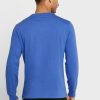 T-shirts bleus à col rond et imprimé graphique Ralph Lauren pour homme