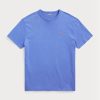 T-shirts bleus Ralph Lauren en jersey épais coupe classique pour homme T-shirts bleus Ralph Lauren en jersey épais coupe classique pour homme