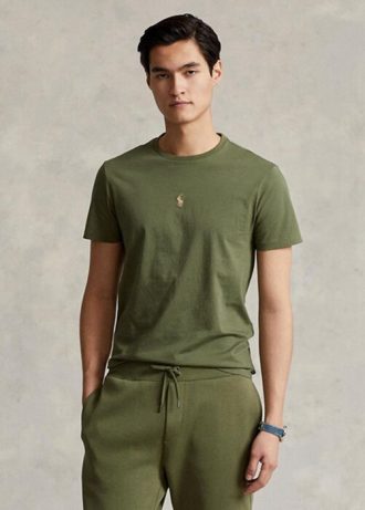 t shirts col ras du cou slim fit olive pour homme ralph lauren 1 1 330x461 - T-shirts &agrave; col ras du cou slim fit olive pour homme Ralph Lauren