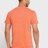 T-shirts à col rond orange avec logo Ralph Lauren pour hommes