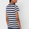 T-shirts à col rond rayés bleu marine Ralph Lauren pour femme T-shirts à col rond rayés bleu marine Ralph Lauren pour femme