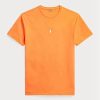 T-shirts à col rond slim fit orange Ralph Lauren pour homme T-shirts à col rond slim fit orange Ralph Lauren pour homme