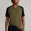 T-shirts en jersey slim fit olive pour homme Ralph Lauren T-shirts en jersey slim fit olive pour homme Ralph Lauren