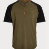 T-shirts en jersey slim fit olive pour homme Ralph Lauren T-shirts en jersey slim fit olive pour homme Ralph Lauren
