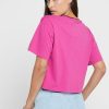T-shirts graphiques à col rond roses Ralph Lauren pour femmes
