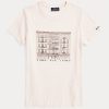 T-shirts graphiques slim en coton côtelé rose Ralph Lauren pour femme T-shirts graphiques slim en coton côtelé rose Ralph Lauren pour femme