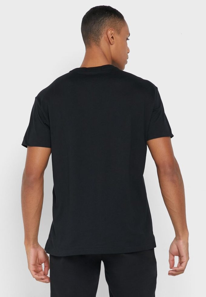 T-shirts noirs à col ras du cou avec logo Ralph Lauren pour hommes T-shirts noirs à col ras du cou avec logo Ralph Lauren pour hommes