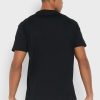T-shirts noirs à col ras du cou avec logo Ralph Lauren pour hommes T-shirts noirs à col ras du cou avec logo Ralph Lauren pour hommes