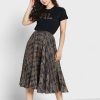 T-shirts noirs à col rond et logo Ralph Lauren pour femmes T-shirts noirs à col rond et logo Ralph Lauren pour femmes