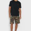 T-shirts noirs à col rond Ralph Lauren Essential pour hommes