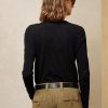 T-shirts noirs à manches longues en coton Ralph Lauren Utility Bear pour femmes T-shirts noirs à manches longues en coton Ralph Lauren Utility Bear pour femmes