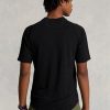 T-shirts noirs Ralph Lauren Slim Fit Performance Jersey pour hommes T-shirts noirs Ralph Lauren Slim Fit Performance Jersey pour hommes
