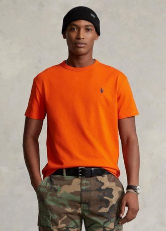 t shirts orange ralph lauren coupe classique en jersey pais pour homme 1 330x461 - T-shirts orange Ralph Lauren coupe classique en jersey &eacute;pais pour homme