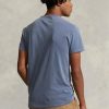 T-shirts Polo Country bleus Ralph Lauren pour hommes, coupe ajustée et personnalisée