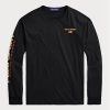 T-shirts Polo Sport Ralph Lauren noirs pour hommes, coupe classique