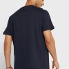 T-shirts ras du cou bleu marine avec logo brodé Ralph Lauren pour homme