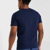 T-shirts ras du cou bleu marine avec logo Ralph Lauren pour homme T-shirts ras du cou bleu marine avec logo Ralph Lauren pour homme