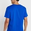 T-shirts ras du cou bleus avec logo Ralph Lauren pour hommes