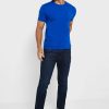 T-shirts ras du cou bleus Ralph Lauren Essential pour hommes
