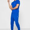 T-shirts ras du cou bleus Ralph Lauren Essential pour hommes T-shirts ras du cou bleus Ralph Lauren Essential pour hommes