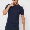 T-shirts ras du cou essentiels bleu marine Ralph Lauren pour homme