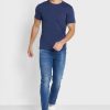 T-shirts ras du cou essentiels bleu marine Ralph Lauren pour homme T-shirts ras du cou essentiels bleu marine Ralph Lauren pour homme