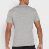 T-shirts ras du cou essentiels Ralph Lauren gris pour hommes